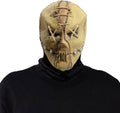Halloween Scarecrow Masks, Creepy Full Head Mask Halloween Scary Latex Helmet for Cosplay Costume Party