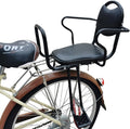 Rear Kid's Bike seat,Rear Child Bike seat,Rear Mount Bike seat with Armrests,Pedals and Harness for Most Adult Bike