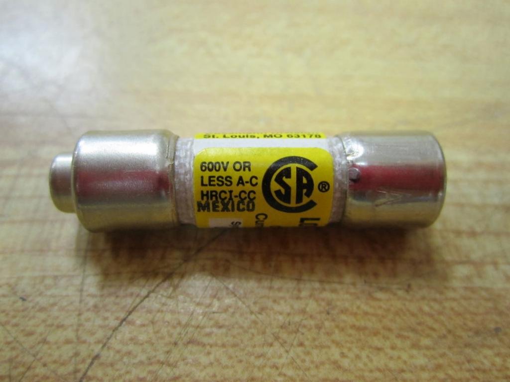 Bussmann LP-CC-4 Low-Peak LPCC4 Fuse (Pack of 3)