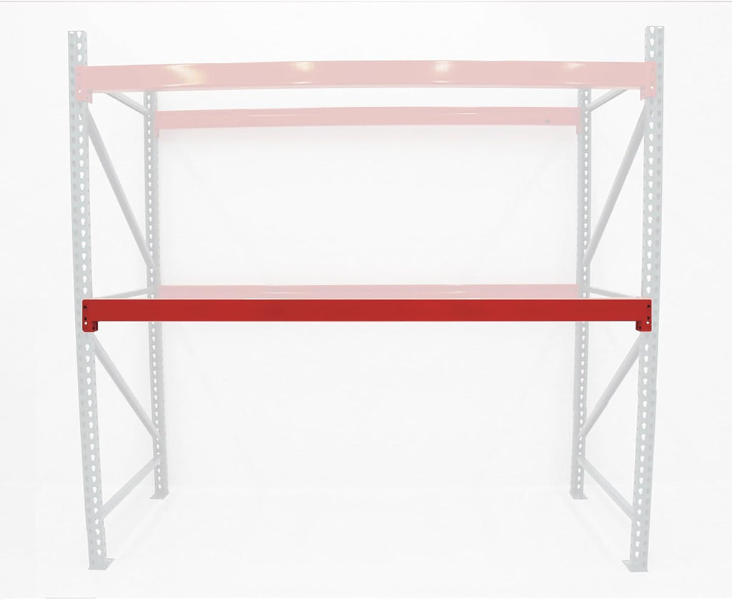 AK Industrial Teardrop Pallet Rack Beam - 144in.L, Model Number AK-RBI-144-6