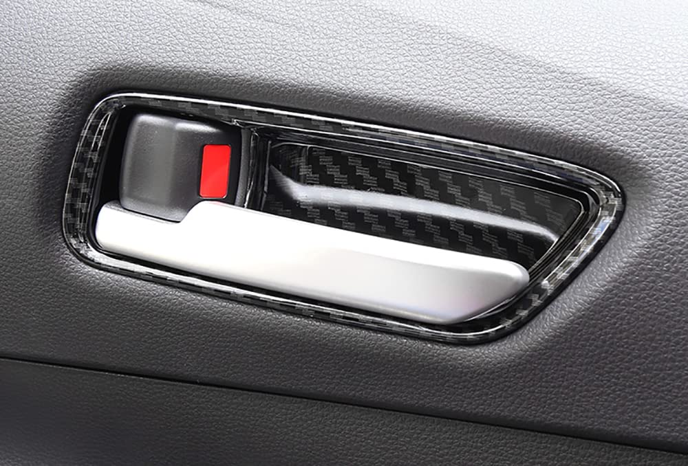 Kadore for 2020-2026 Toyota Corolla Carbon Interior Door Handles Trim
