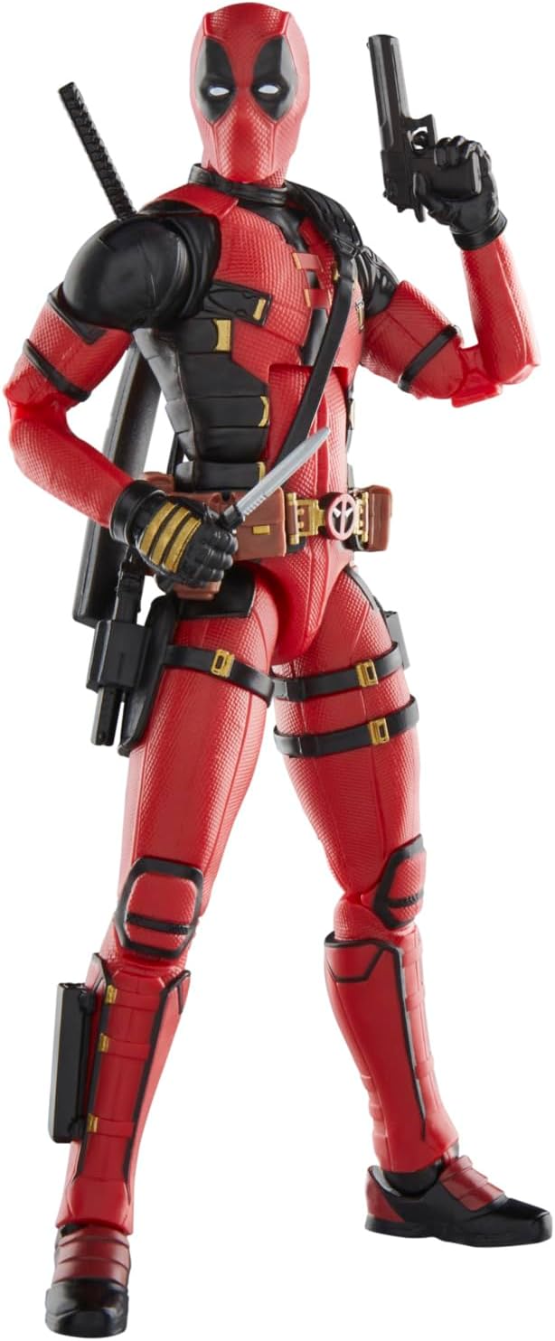 Legends Series Deadpool, Deadpool & Wolverine Collectible 6 Inch Action Figure for Adults Ages 14 and Up