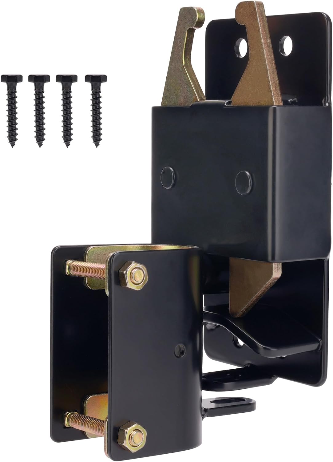 Heavy Duty 2 Way Farm Gate Latch, Two Way Fence Gate Latch for Metal Gates Livestock Cattle Gate Latches Gate