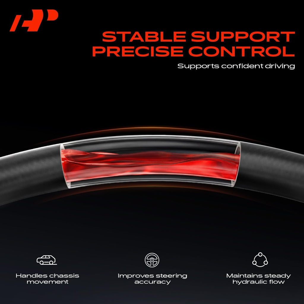 A-Premium Power Steering Pressure Hose Assembly Compatible with Ram
