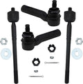 Detroit Axle - Front 4pc Tie Rods for 2005-2023 Toyota Tacoma