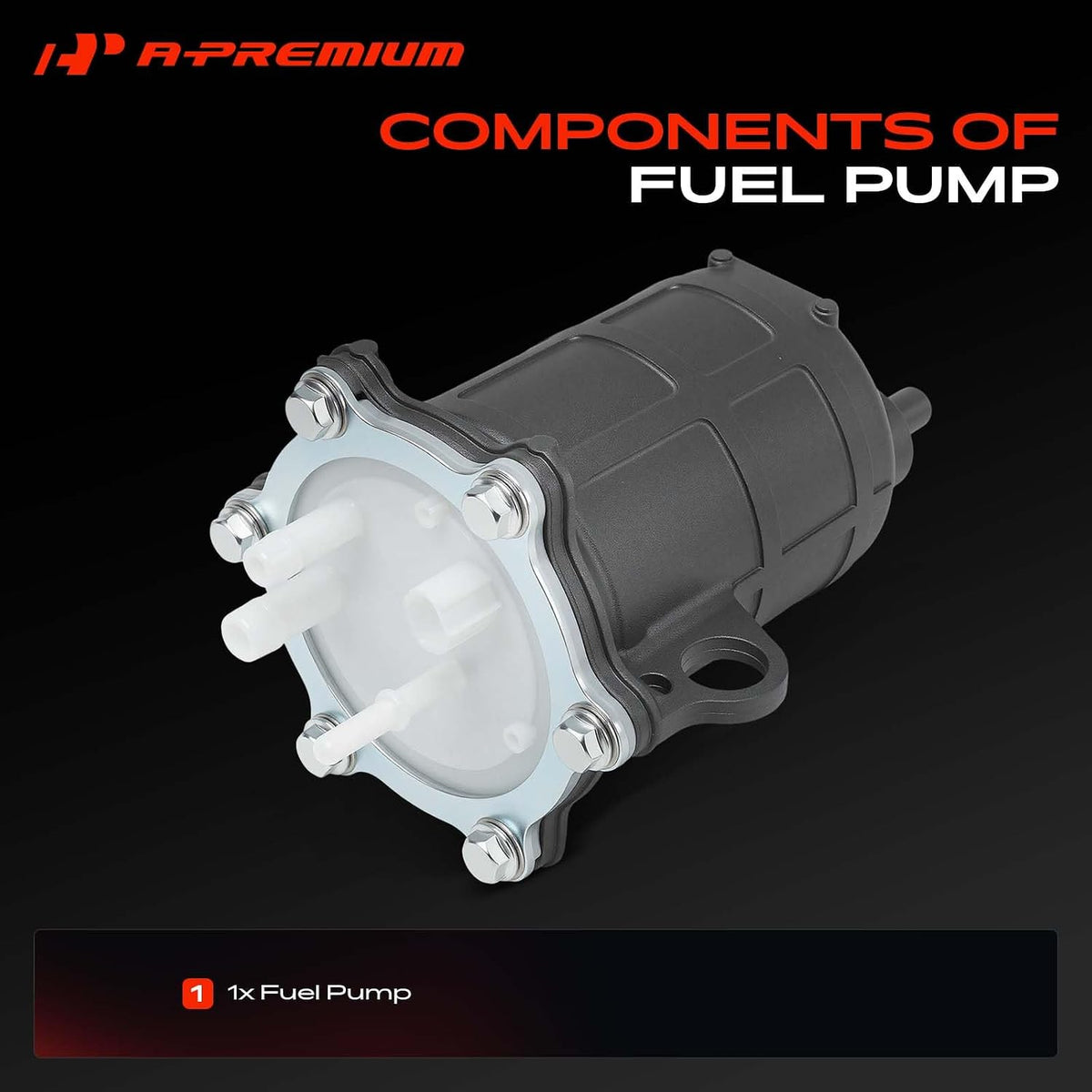 A-Premium Electric Fuel Pump for ATV Compatible with Honda