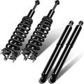SCITOO Complete Strut Front Rear Shock Assembly 2007 2010 for Toyota Tundra