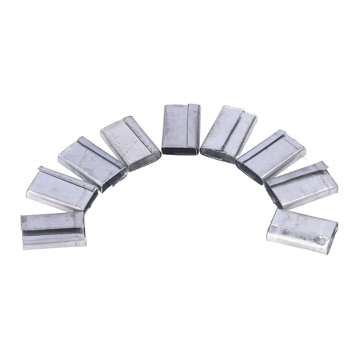 Iron Sheet Strapping Seals for 12-16mm PP Belt, 1kg Pack
