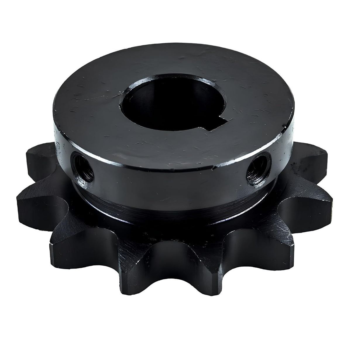 Jeremywell #60 Roller Chain Sprocket, 12 Tooth B-Hub, 1" Bore
