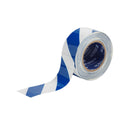 Toughstripe Floor Marking Tape 2" X 100' Polyester with Overlaminate Blue/Wht
