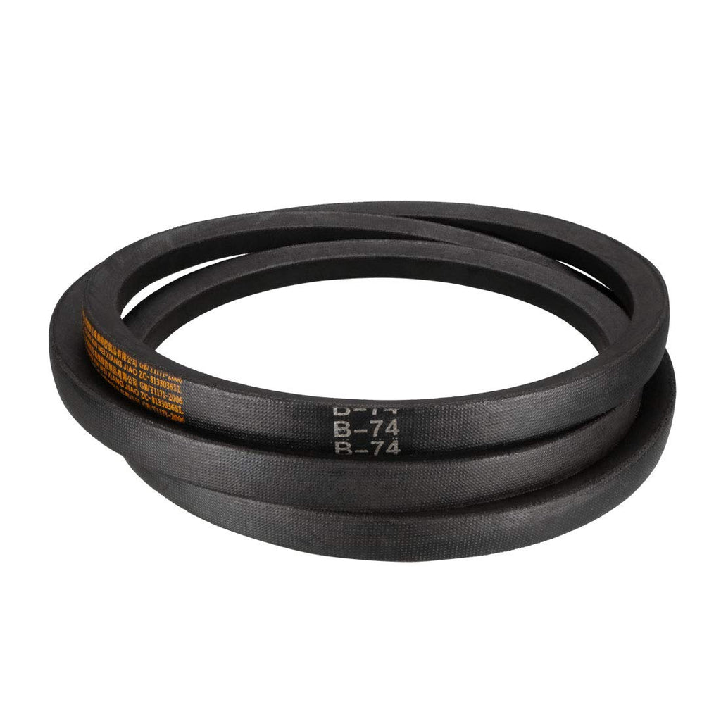 uxcell B-74 V-Belts 74" Inner Length, B-Section Rubber Drive Belt