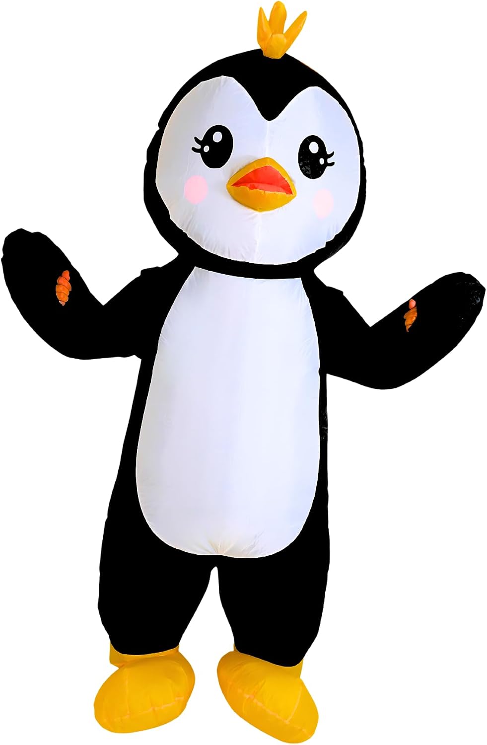 Inflatable Costume Adult, Blow Up Penguin Costume for Halloween Inflatables Cosplay Party