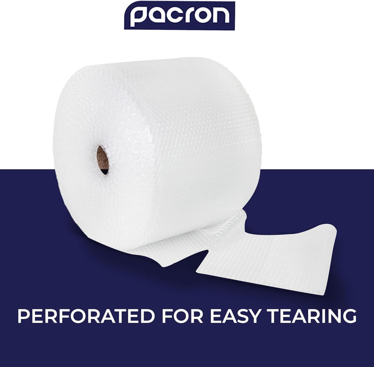 Bubble Roll Wrap 12" x 100', 2-Pack 5/16" Perforated Medium Cushioning