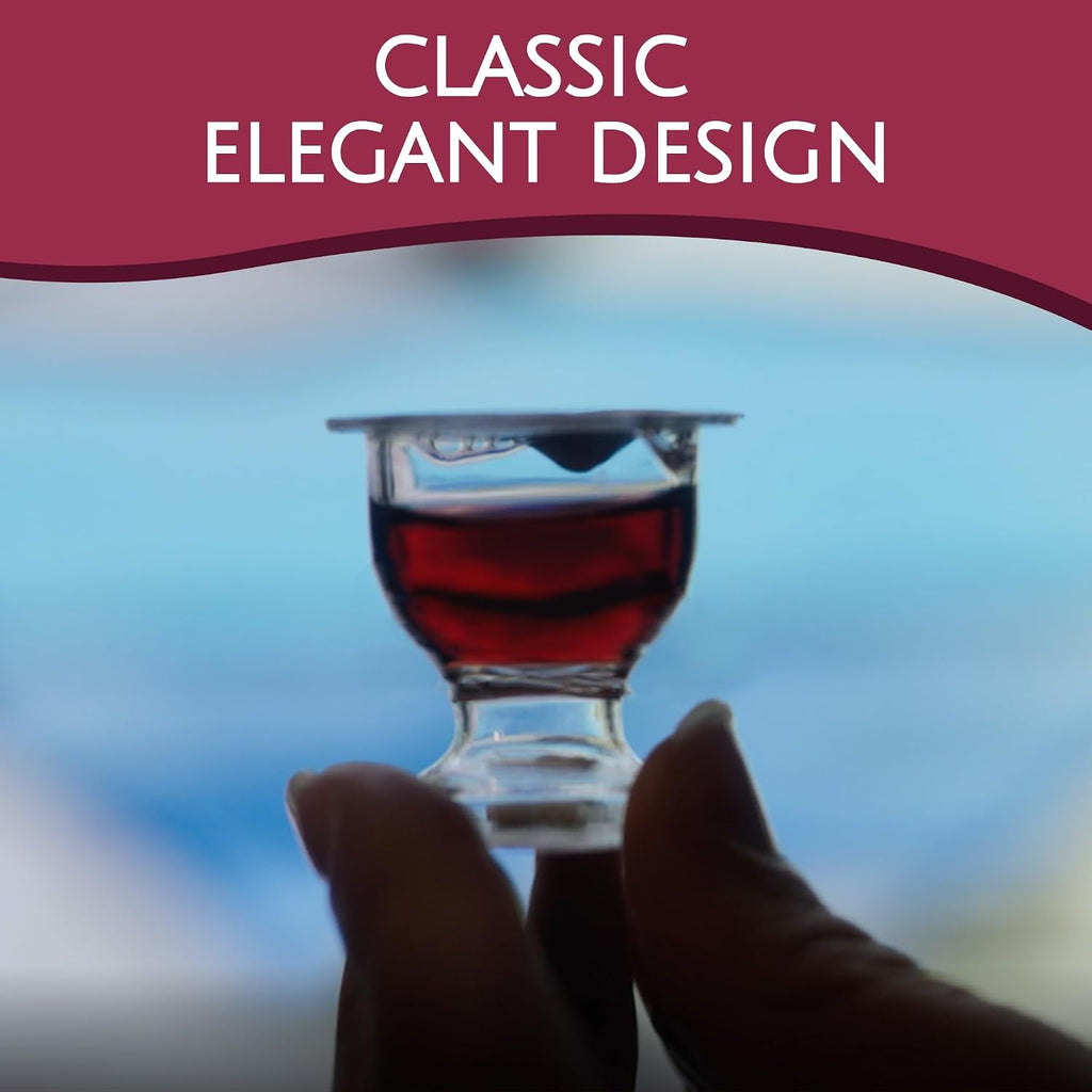Chalice Prefilled Communion Cups & Wafer Set (100 Count)