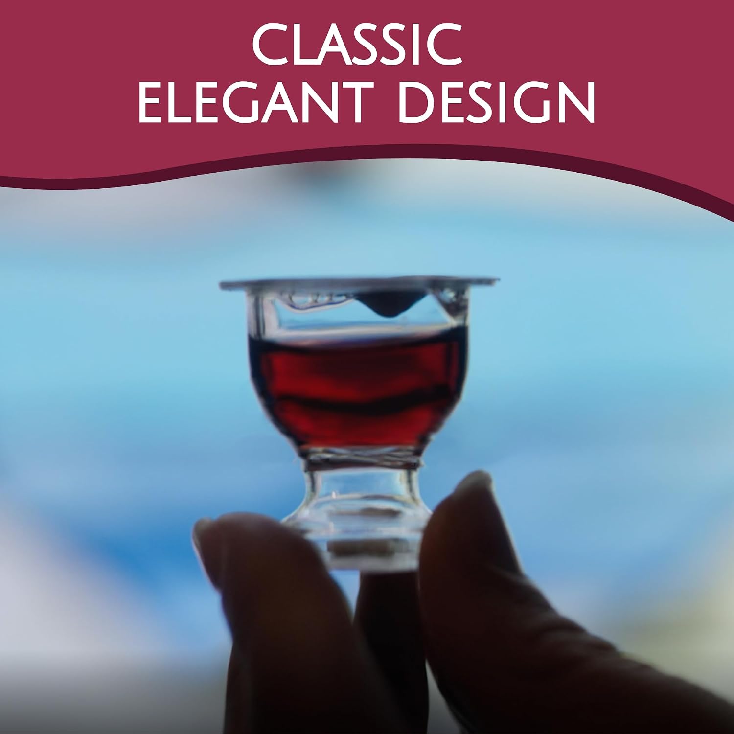 Chalice Prefilled Communion Cups & Wafer Set (100 Count)