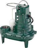 Zoeller Waste-Mate 267-0001 Sewage Pump, 1/2 HP Automatic