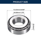 HIPicco HM88649/10 Tapered Roller Bearing Cone and Cup Set