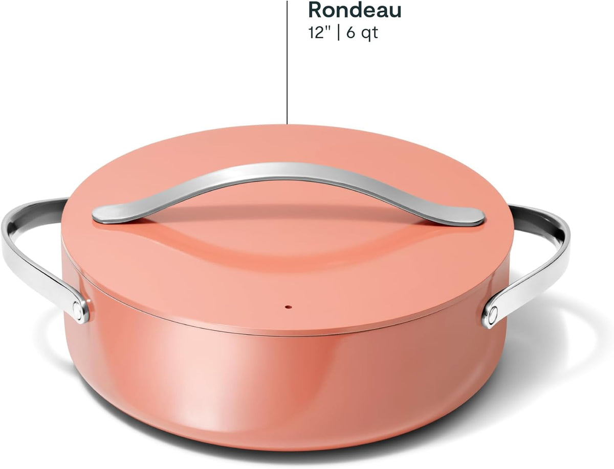 6 qt Non-Stick Ceramic-Coated Rondeau Pot