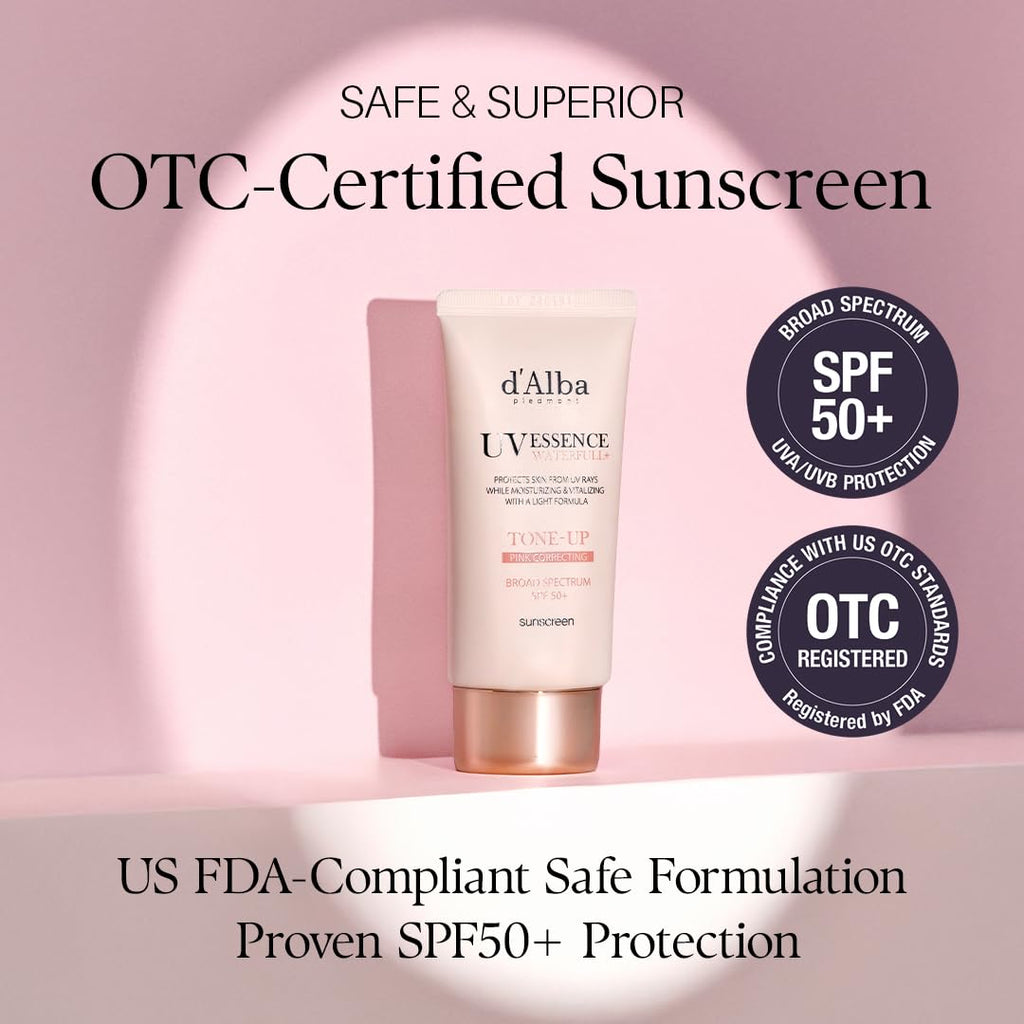 Waterfull Tone-Up Sunscreen Serum (1.69 fl oz), SPF 50+