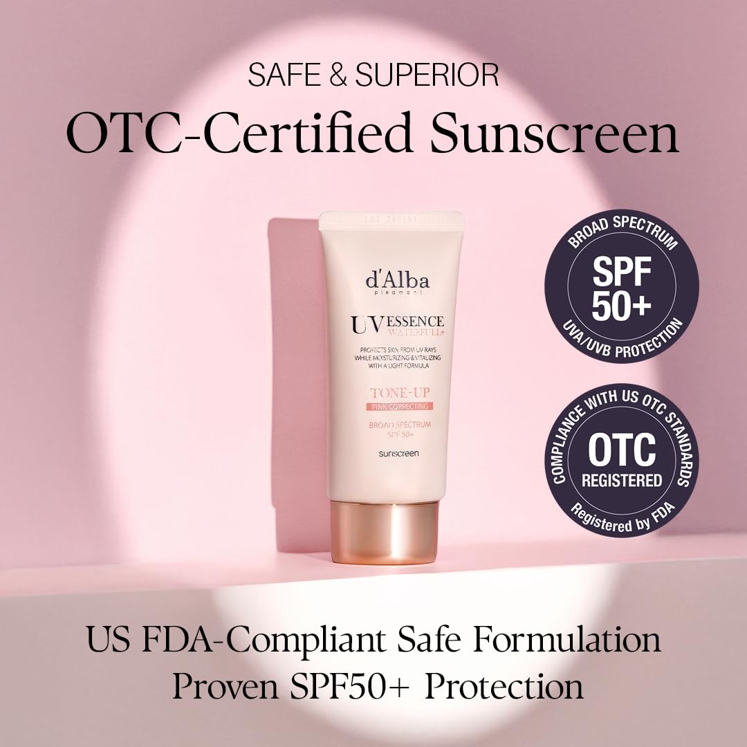 Waterfull Tone-Up Sunscreen Serum (1.69 fl oz), SPF 50+