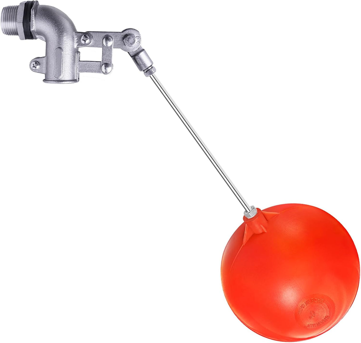 3/4" Stainless Steel Float Valve for Water Tank with 6" Float Ball