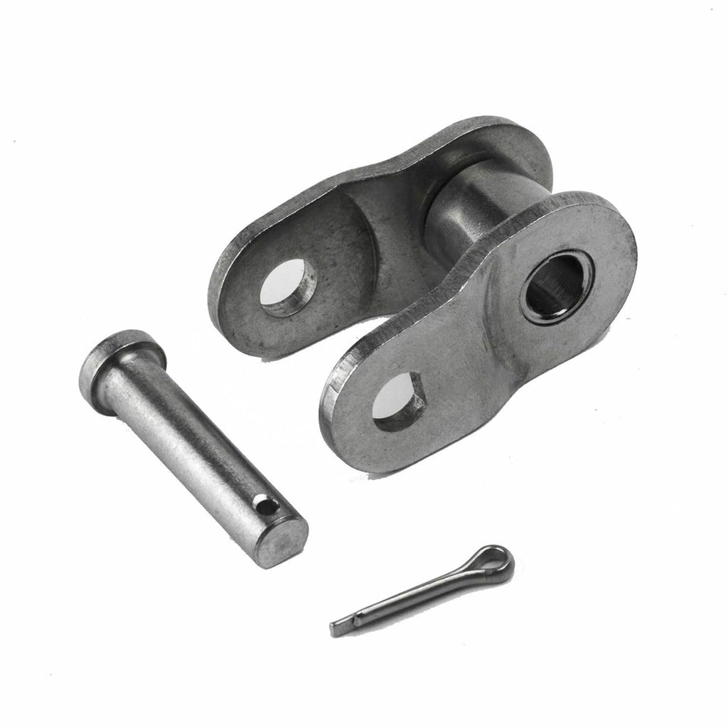 Jeremywell 100 SS Stainless Steel Roller Chain Offset Link (2PCS)