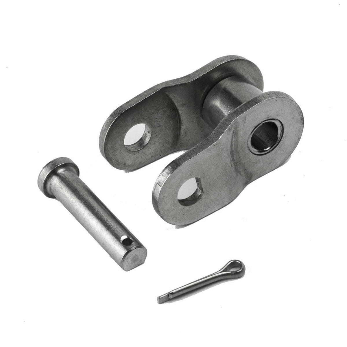 Jeremywell 100 SS Stainless Steel Roller Chain Offset Link (2PCS)
