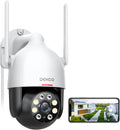 2K WiFi Surveillance Security Camera Outdoor/Home/Dome, Pan-Tilt 360° View, 3MP, Motion Detection and Siren, 2-Way