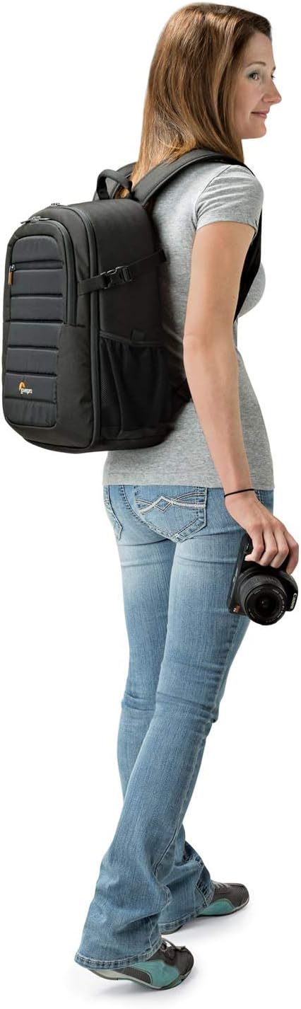 Tahoe BP 150, Camera Bag, Lightweight Compact Camera Backpack for Cameras, CSC, DJI Spark Drone, Black, 27.5 x 21.7 x