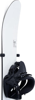 (4 PCS) Snowboard Wall Mount Storage – Edge-Safe Modern Snowboards Hanger | Floating Vertical Rack, Clip Hook Holder