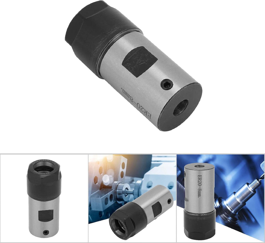 Tiiyee C25 ER20 50L Collet Block Chuck Collet Holder (8mm)