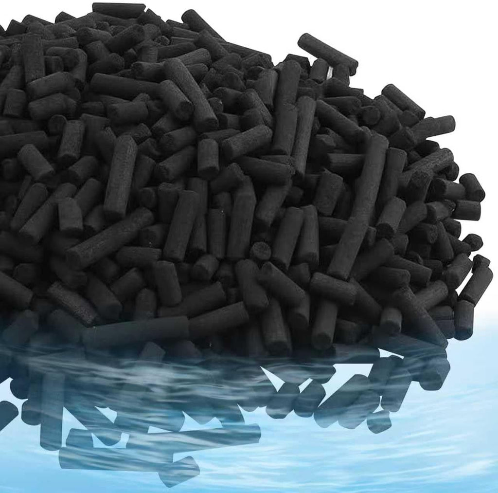 6.6 Lbs Bulk Carbon Charcoal Filter Media Pellets for Aquarium Fish Filter