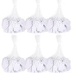 500 Pcs Price Tags String White