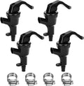 Picnic Faucet, 4 Pieces Plastic Draft Beer Dispensing Spigot Keg Tap | Draft Beer Faucet Keg Tap Drink Dispensing