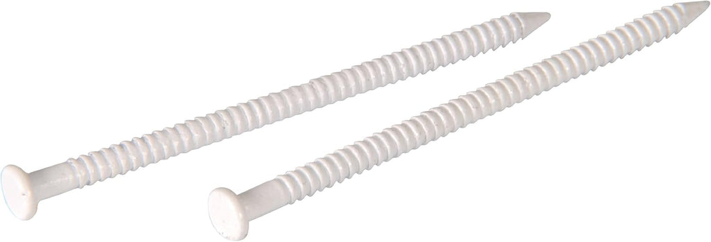 Anchor Wire White Ring-Shank Panel Nails for Paneling #15 x 1-5/8", 1 lb