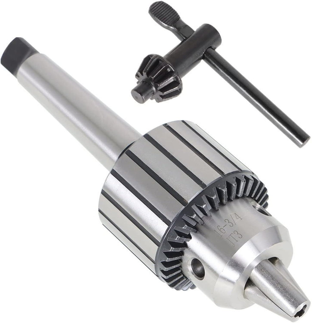 3MT Shank Drill Chuck, 3/4 Inch Drill Chuck For Impact Driver, Drill Chuck Keyed JT3