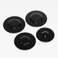 Robertshaw Gas Range Burner Cap Black 4 Pack Kit WPW10170555