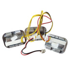 Choice W11683244 Refrigerator Frosted LED Module Light Kit Package with Chrome Frame for Whirlpool