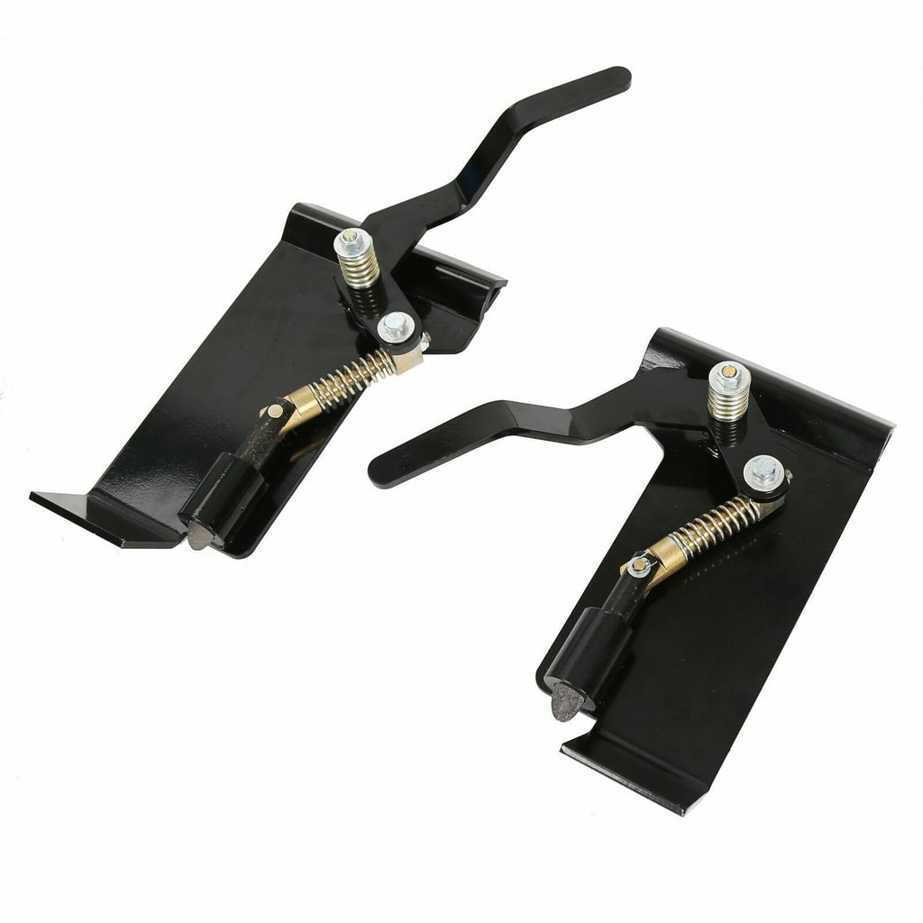Weld-On Skid Steer Quick Attach Bucket Conversion Adapter Latch Plates Universal,Replacement for John Deere