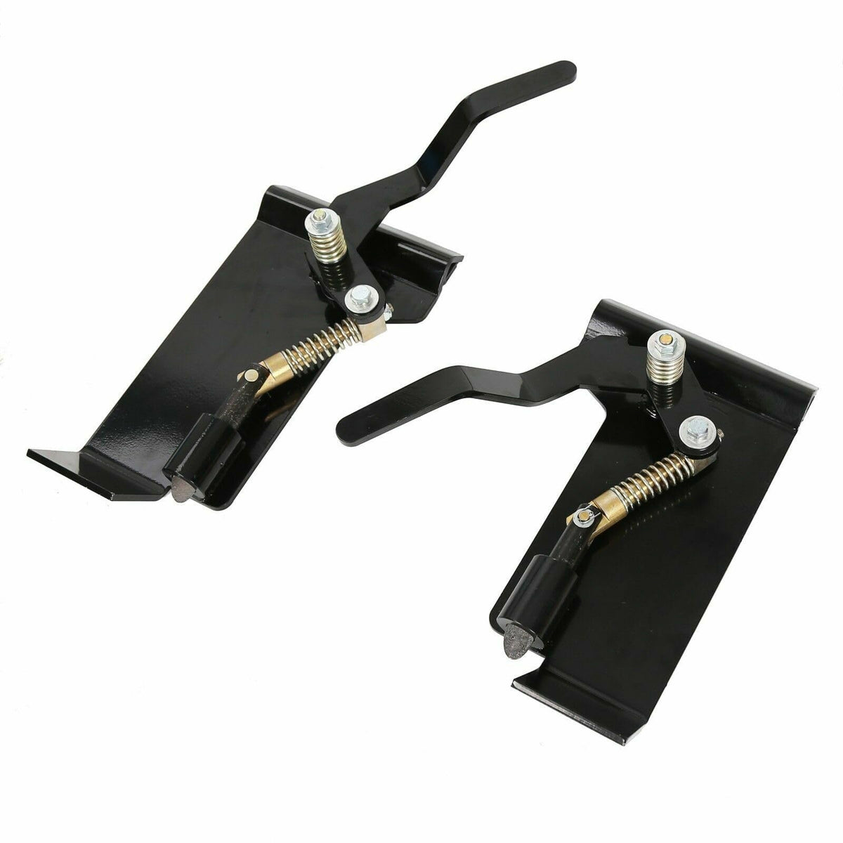 Weld-On Skid Steer Quick Attach Bucket Conversion Adapter Latch Plates Universal,Replacement for John Deere