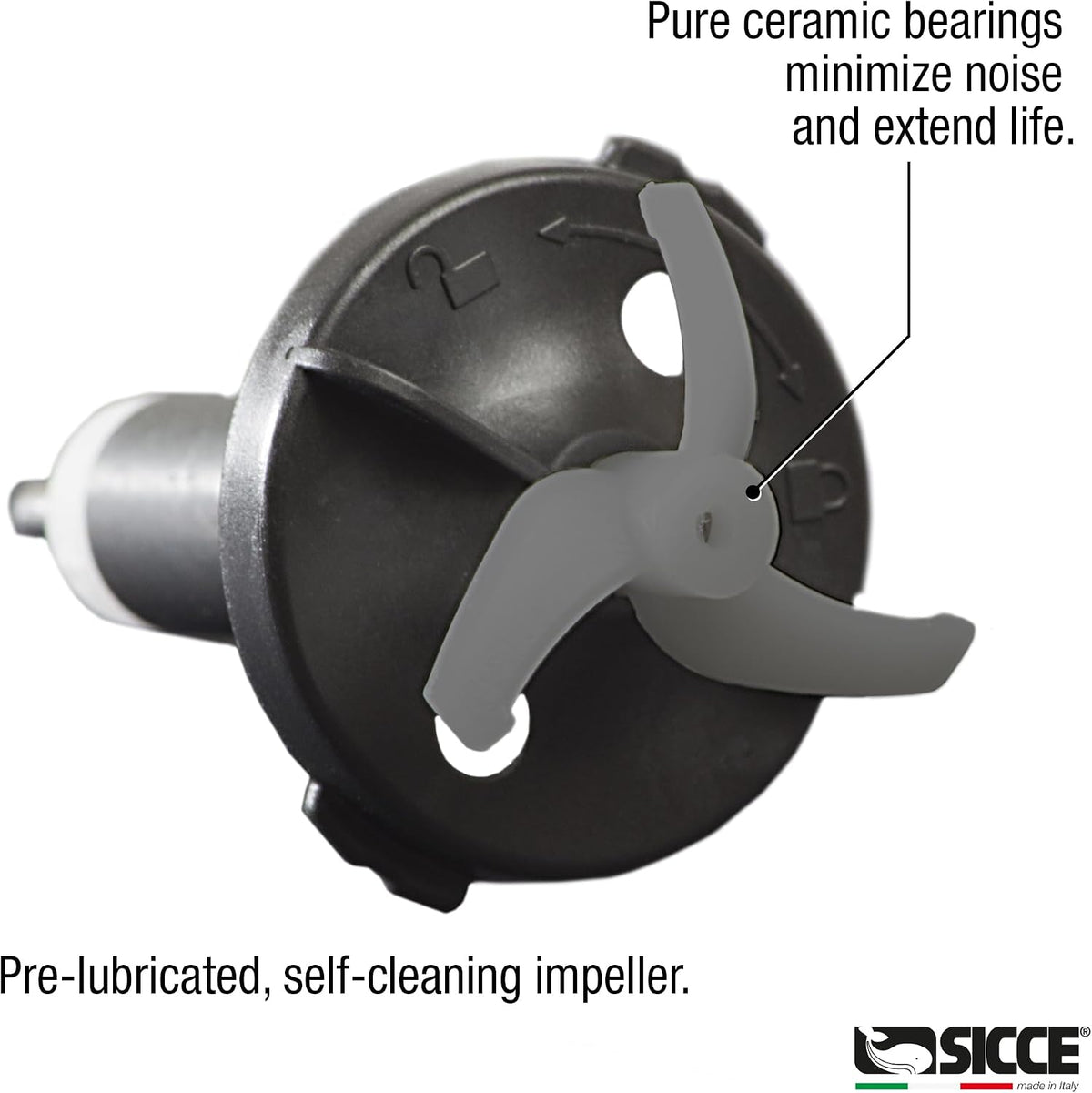 XSTREAM 3500 Wave Maker Flow Pump 925 GPH | 360° Adjustable Quiet Submersible Magnetic Powerhead for Saltwater &