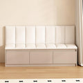 Restaurant Booth Seating Bench, Breakfast Nook Benchs, Commercial Banquette with Hidden Storage, Modern Armless Booth
