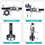 Kynup Digital Caliper, Caliper Measuring Tool, Micrometer, Full Turn Off