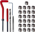 BDZMC 30PCS M6 Thread Repair Insert Kit, Metric Helicoil Kit (M6 x 1.0)
