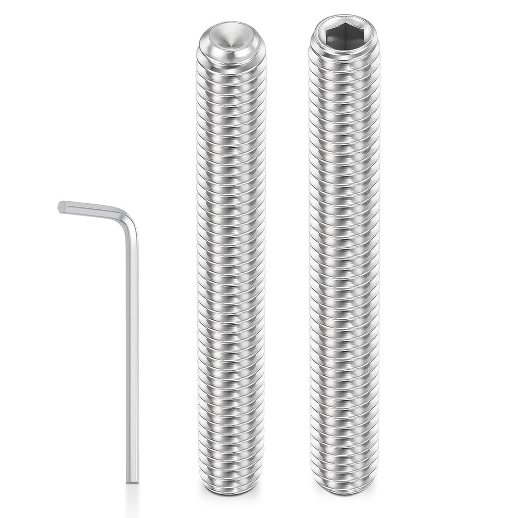 10pcs Cup Point Hex Socket Set Screws-M3-0.5x30mm 304 SS