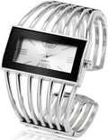 Bracelet Watch for Women Luxury Rectangular Case Analog Quartz Wrist Watch | Luxury Bracelet Watches Dress Watch for