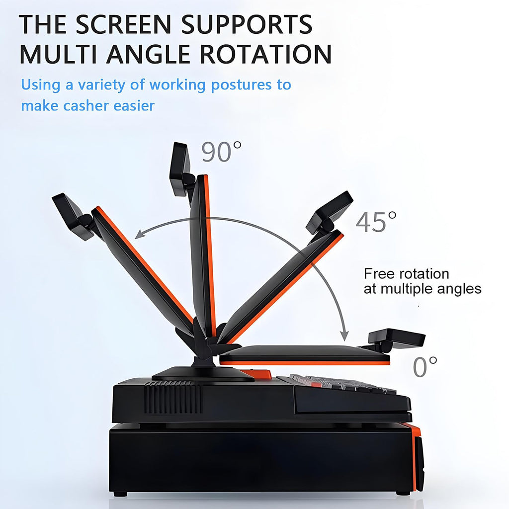 15.6 inch Touch Screen, Cash Register, Keyboard, Built-in 58mm Printer, Complete Package, POS Computer, Factory Point