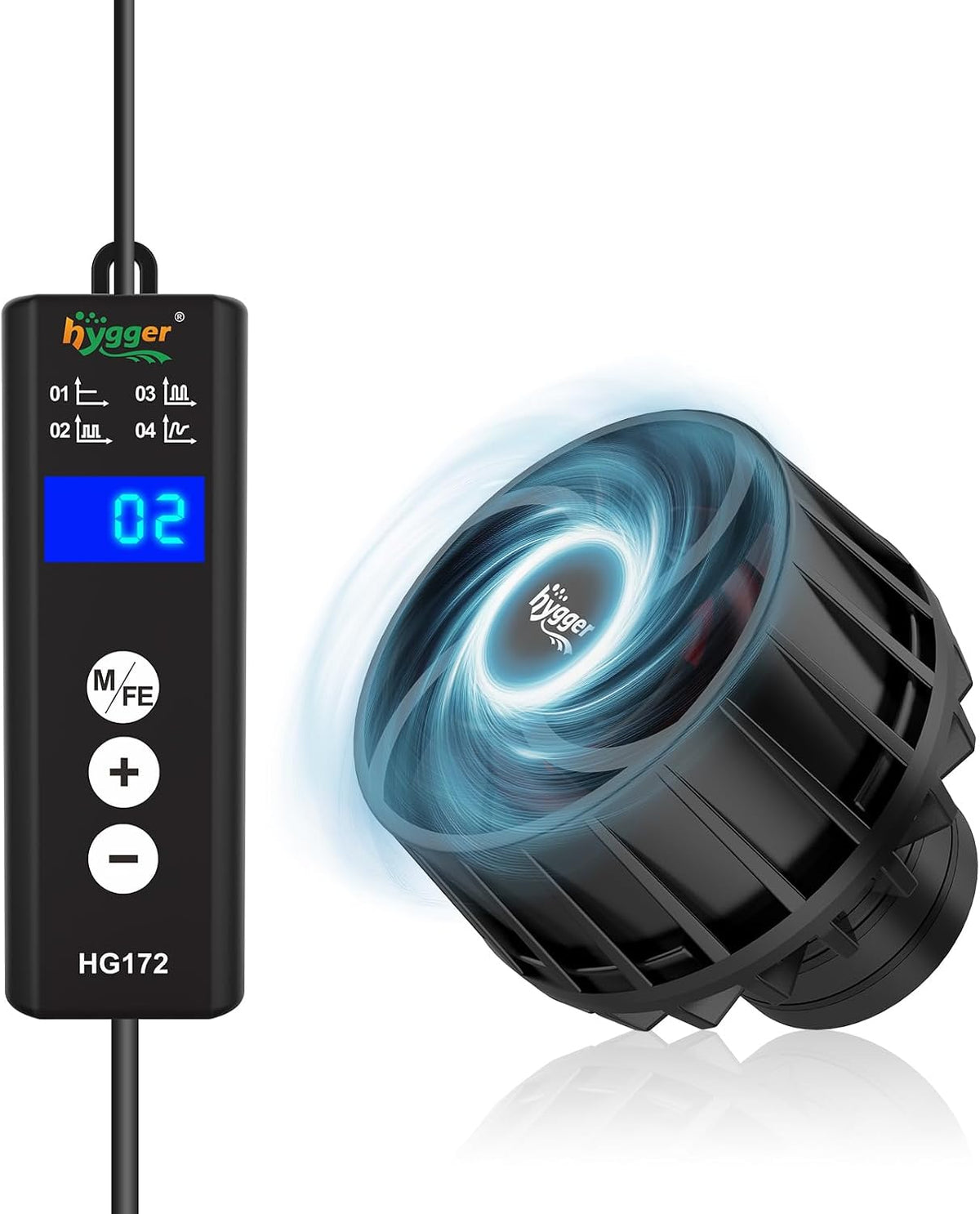 Lite Wave Maker for 10-50 Gallon Aquariums, 792 GPH Magnetic Base