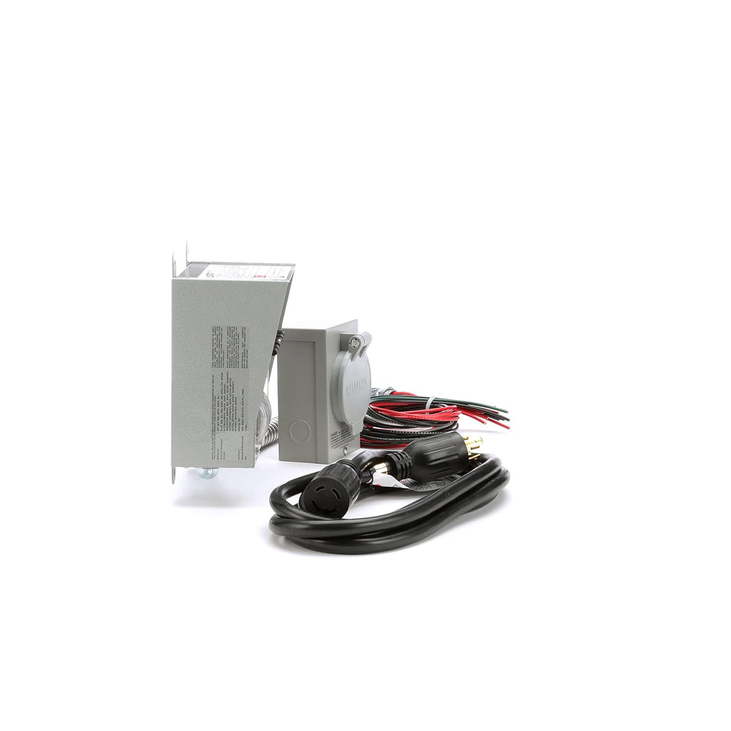 Corporation 31406CWK 30 Amp 6-circuit Pro/Tran Transfer Switch Kit for Generators (7500 Watts).,Gray