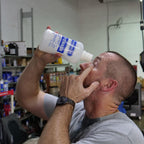 Wall-Mount Eyewash Station with Two 32 oz Bottles